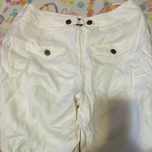 Worthington Cream Textured Pants